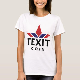Camiseta Texit Coin Official Logo and Puzzle Piece T-Shirt
