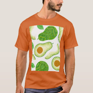 Camiseta Textil de la jungla de aguacate