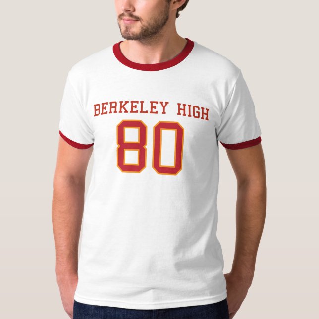 CAMISETA TEXTO 80 DE BHS (Anverso)