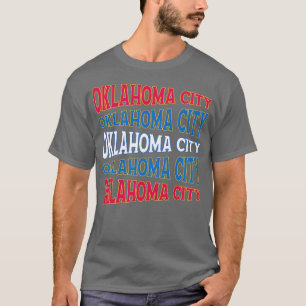 CAMISETA TEXTO ART USA OKLAHOMA CITY