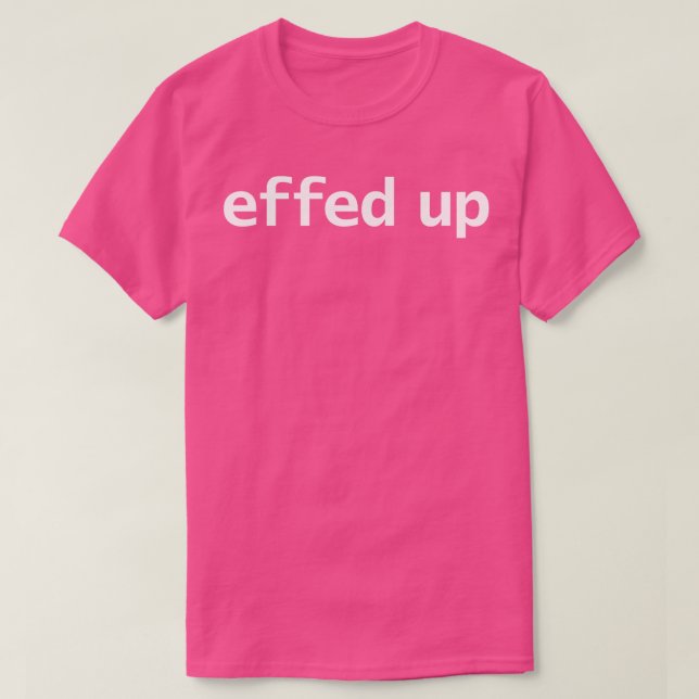 Camiseta Texto blanco de tipografía mínima atenuada (Diseño del anverso)