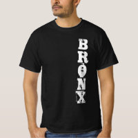 Texto Bronx Retro Clásico Nyc Nueva York Negro