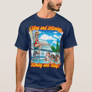 Camiseta TEXTO DE Aceite y Loción
