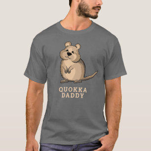 Camiseta Texto de encargo australiano del amante de Quokka