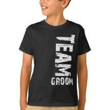 Texto de grumos extra grandes de Team Groom