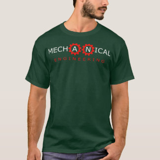 Camiseta Texto de ingeniero mecánico mecánico de ingeniería