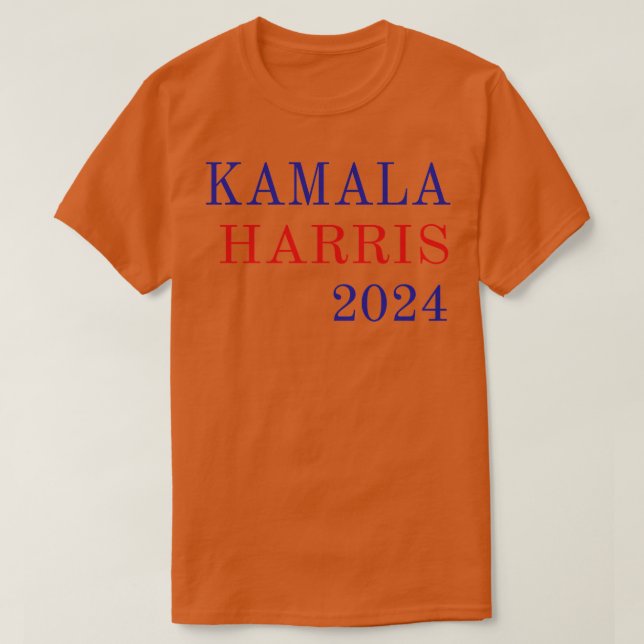 Camiseta Texto de Kamala 2024 (Diseño del anverso)