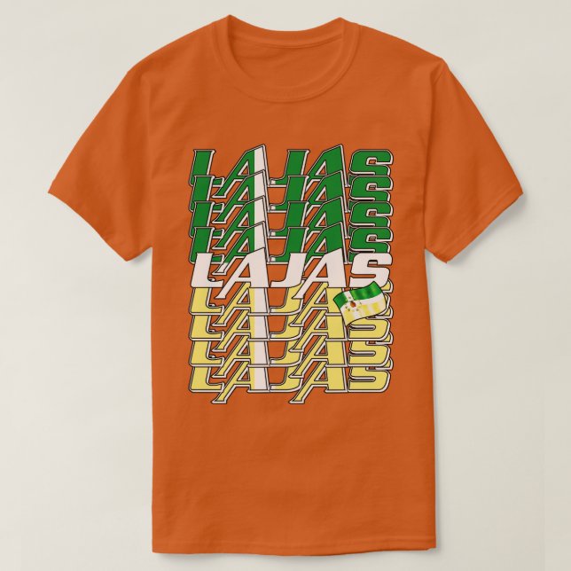 Camiseta Texto de la Cascada de Lajas 3 (Diseño del anverso)