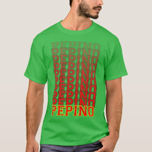 Camiseta Texto de la cascada de pepino 1