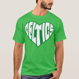 Camiseta Texto de la deformación del baloncesto de Boston