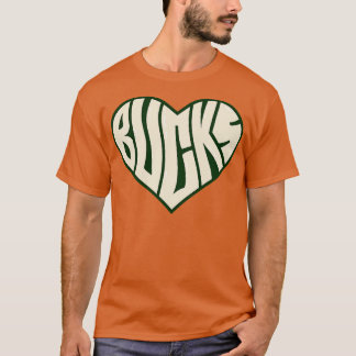 Camiseta Texto de la deformación del baloncesto de Milwauke