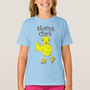 Camiseta Texto de mecha de patinaje