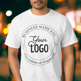 Camiseta Texto de Personalizable y sustitución de logotipos