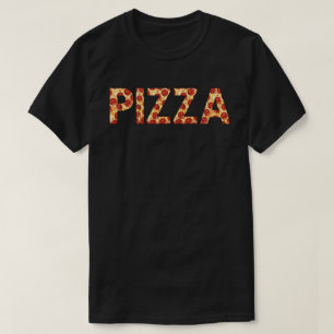 Camiseta Texto de PIZZA
