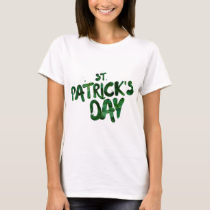 Camiseta texto de st-patrick