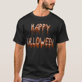 Camiseta Texto de sufrimiento de Halloween