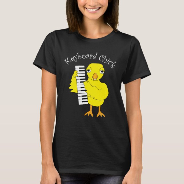 Camiseta Texto de teclado (Anverso)