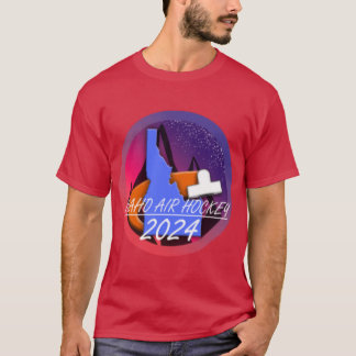 Camiseta Texto del Estado de Idaho 2024