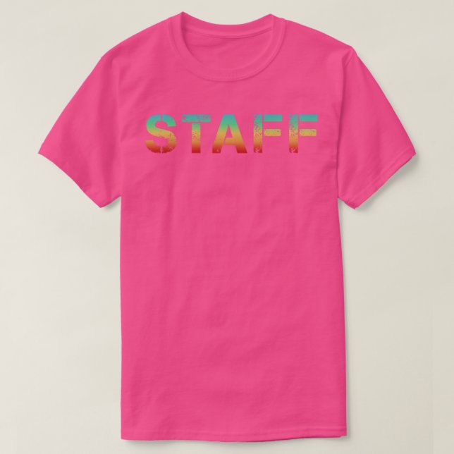 Camiseta Texto del personal de estilo retro (Diseño del anverso)