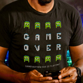 Camiseta Texto del personalizado del monstruo del juego sob