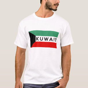 Camiseta texto del símbolo del país kuwait
