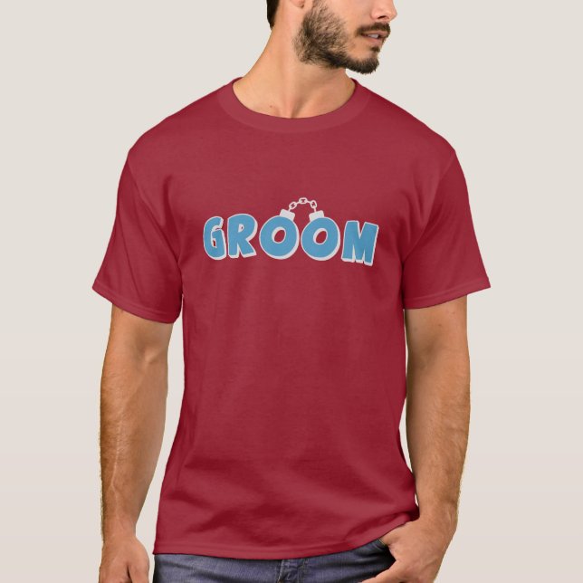 Camiseta Texto divertido del novio (Anverso)