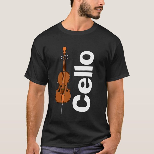 Camiseta Texto en blanco y negro (Anverso)