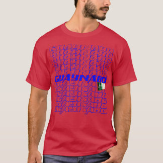 Camiseta Texto en cascada de Guaynabo