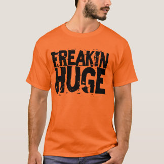 Camiseta Texto enorme de la caja de Freakin