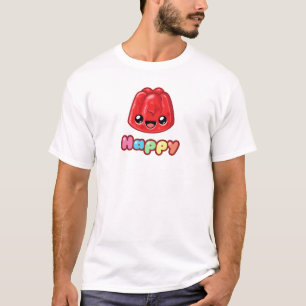 Camiseta Texto Feliz de Jalea Roja - Salto Feliz