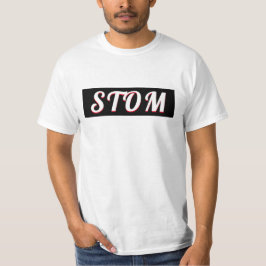 Camiseta Texto personalizado de Frisia traducido a Estúpido