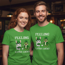 Texto Personalizado Día de San Patricio Rana y Con