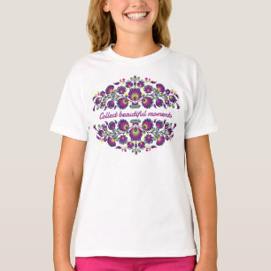 Camiseta Texto personalizado 💜 Espléndido polaco Folk Wyci