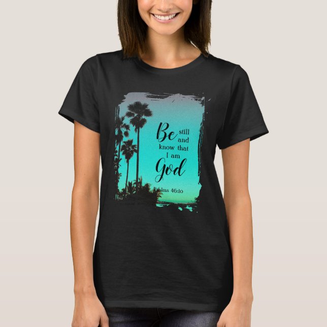 Camiseta Texto personalizado Foto original Versículo de la  (Anverso)