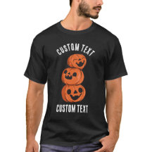 Texto personalizado Halloween Calabazas felices Pe