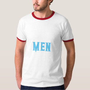 Camiseta Texto Personalizado masculino azul cielo color azu