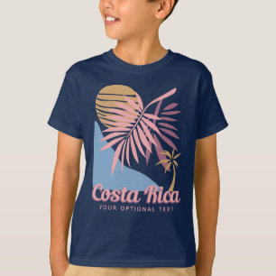 Camiseta Texto personalizado y nombre Costa Rica