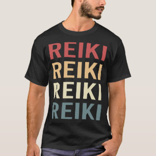 Camiseta Texto Retro Reiki