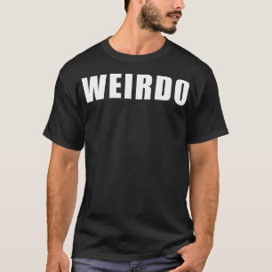 Camiseta Texto simple de Weirdo V2
