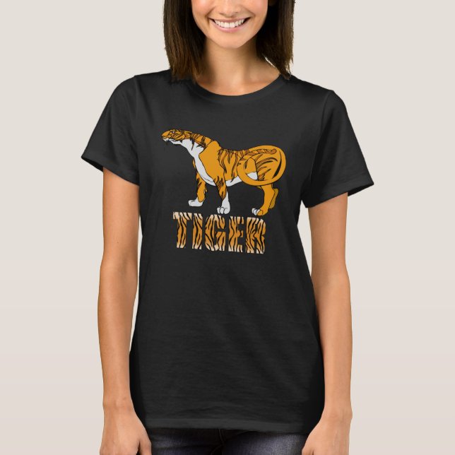 Camiseta Texto Tiger Plus Tiger (Anverso)