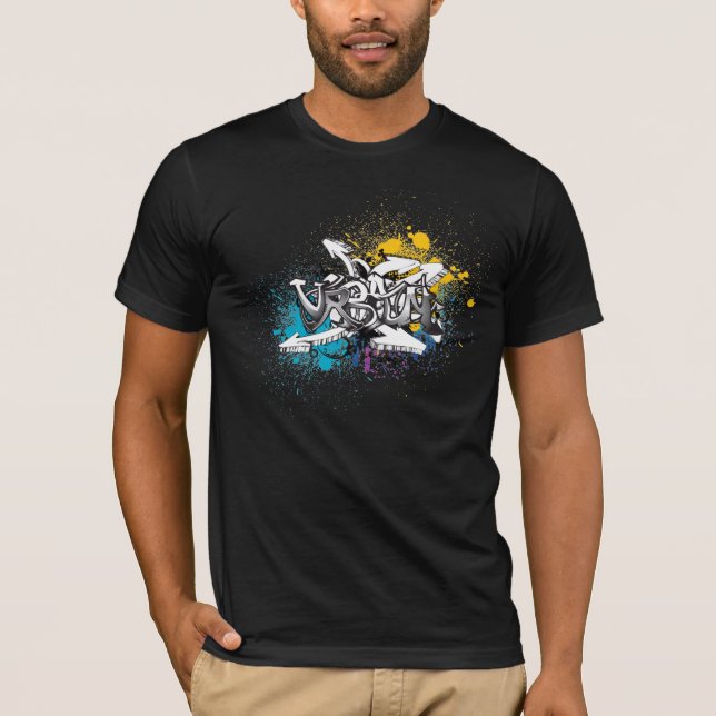 Camiseta Texto urbano (Anverso)