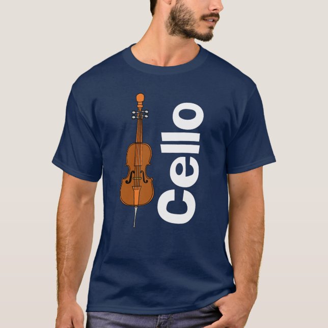 Camiseta Texto vertical en blanco (Anverso)