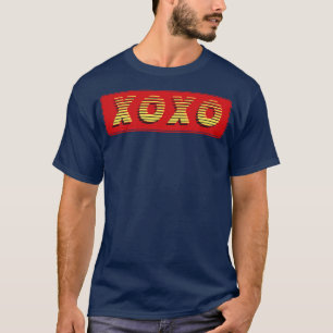 Camiseta Texto XOXO