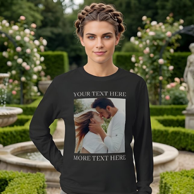 Camiseta Texto y Foto Personalizados (Subido por el creador)