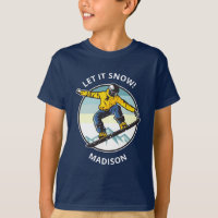 Textos y nombre personalizado Ropa SNOWBOARDER