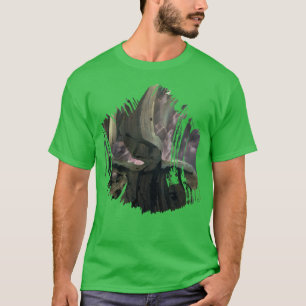 Camiseta Textura de arte con un pequeño toque de abstracto 