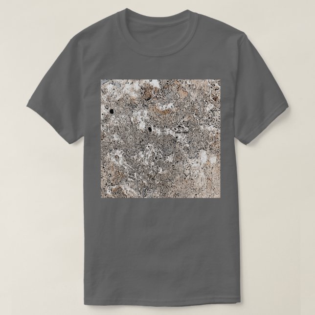 Camiseta Textura de estilo geológico 38 (Diseño del anverso)