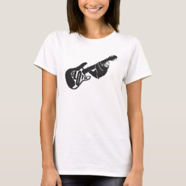 Camiseta Textura de la pelusa de la pereza 2 del punk rock