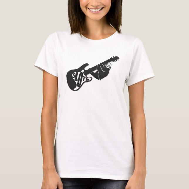 Camiseta Textura de la pelusa de la pereza 2 del punk rock (Anverso)