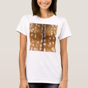 Camiseta Textura de piel de ciervo rayado